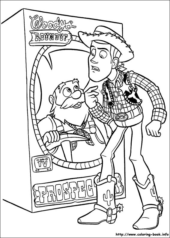 Toy Story coloring picture